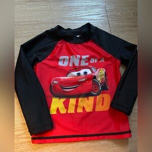 Disney cars rashgaurd